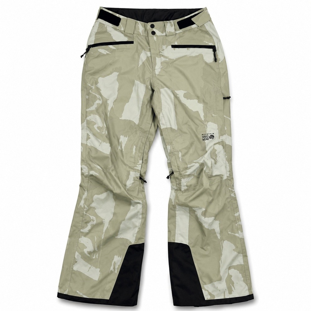 NWT Mountain Hardwear Womens M Firefall Insulated Ski Pants White Sage Camo